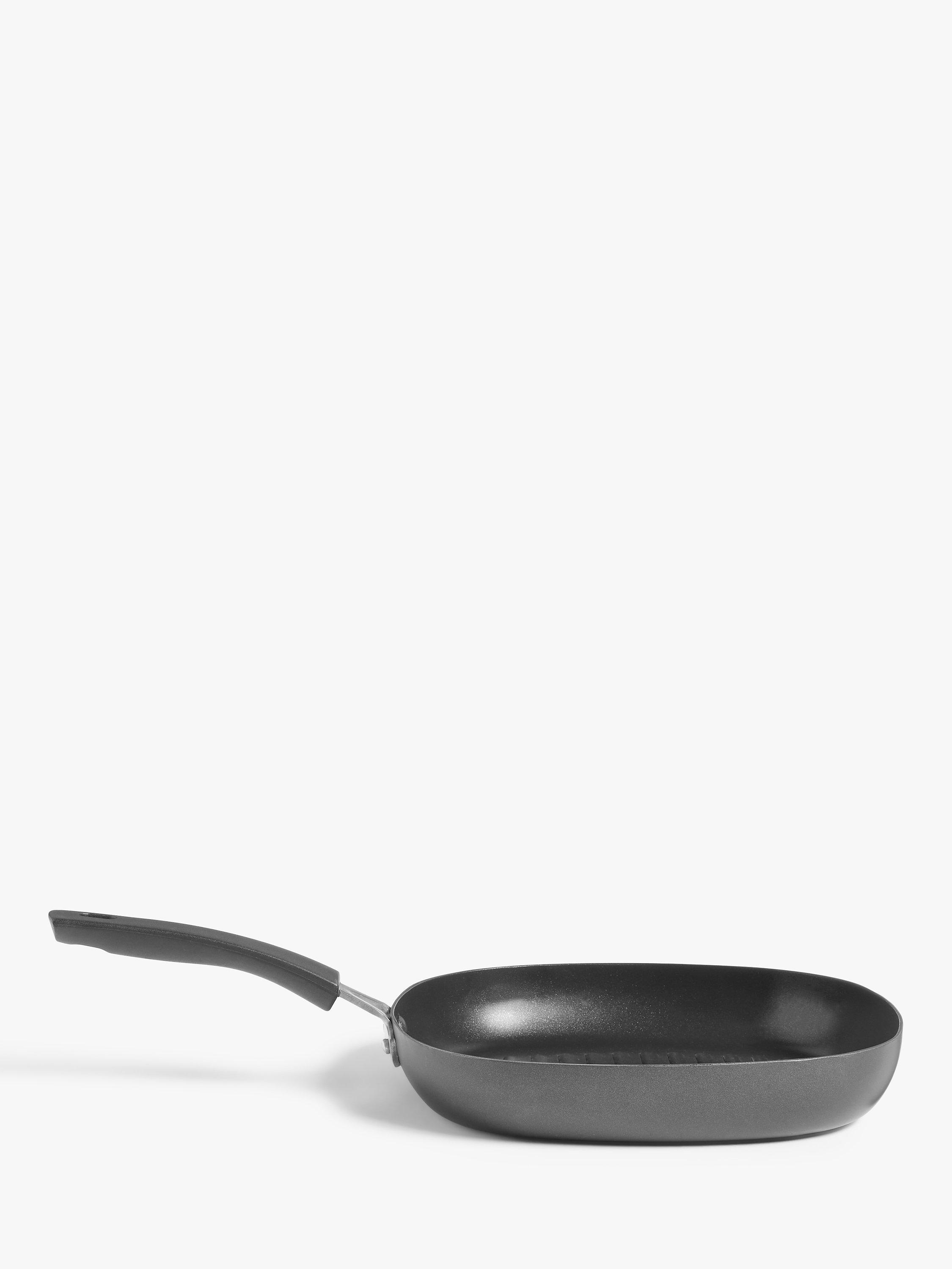 John Lewis ANYDAY Aluminium Non-Stick Grill Pan, 26cm
