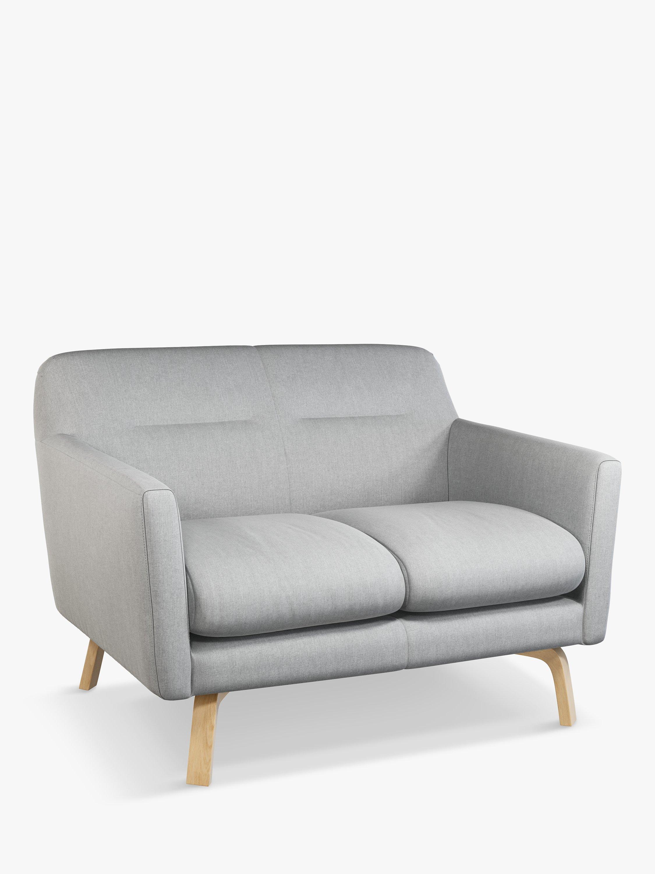 Archie II Range, John Lewis Archie II Small 2 Seater Sofa, Light Leg