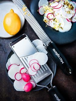 Microplane Gourmet Grater Set withCut-Resistant Glove - view 2, Black