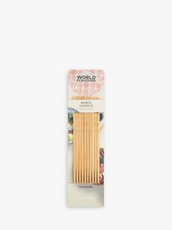 Kitchen Craft World of Flavours Reusable Bamboo Chopsticks, Pack of 5, Natural, Natural