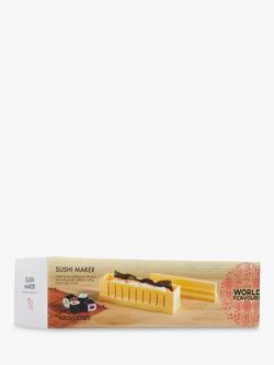 Kitchen Craft World of Flavours Sushi Maker, Yellow
