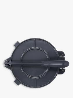 Kitchen Craft World of Flavours Mexican Tortilla Press, 20cm - view 2, Silver
