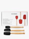 Le Creuset Silicone Utensil Tools, Set of 3, Black
