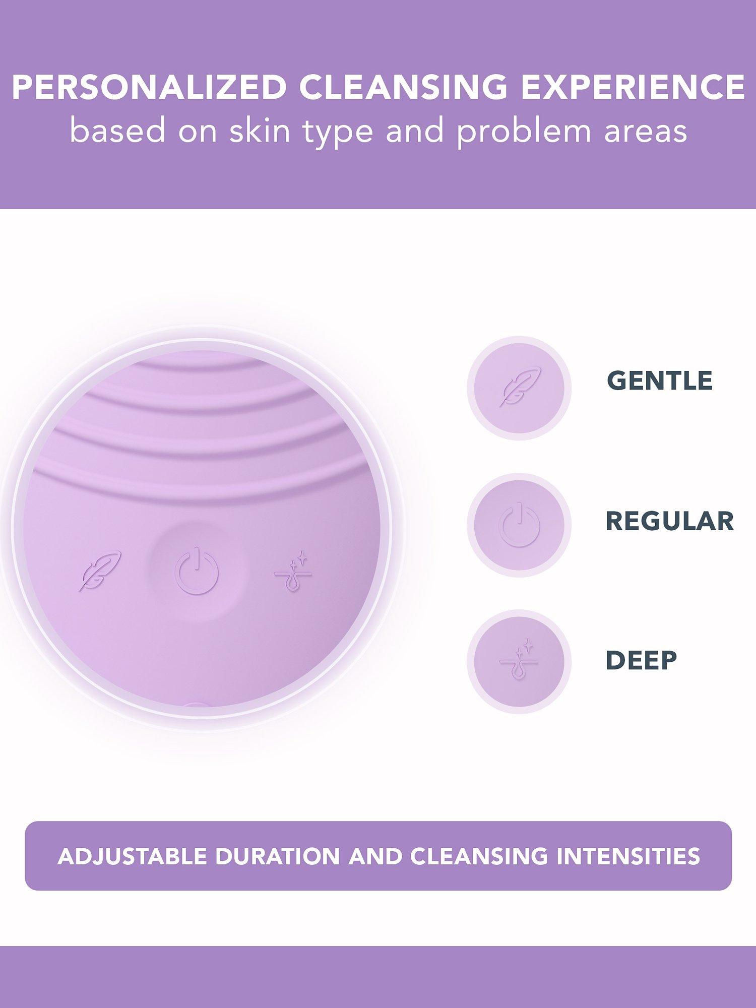 Product image 4 of 6, which shows FOREO LUNA 4 Smart Facial Cleansing & Firming Massage Device Sensitive Skin, Lavender