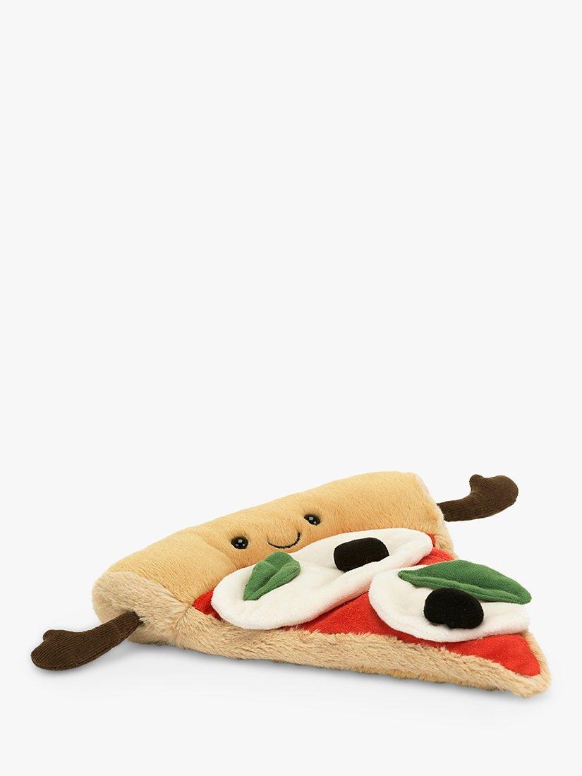 Jellycat Amuseable Slice of Pizza Soft Toy, Small, Multi