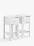 John Lewis Wilton Bedside Tables, Set of 2