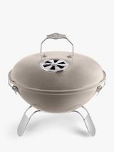 John Lewis Portable Charcoal BBQ, Cool Grey