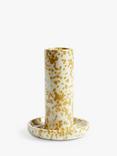 John Lewis Splash Candle Holder, Honey