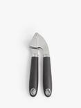 John Lewis Stainless Steel Soft-Touch Handles Garlic Press