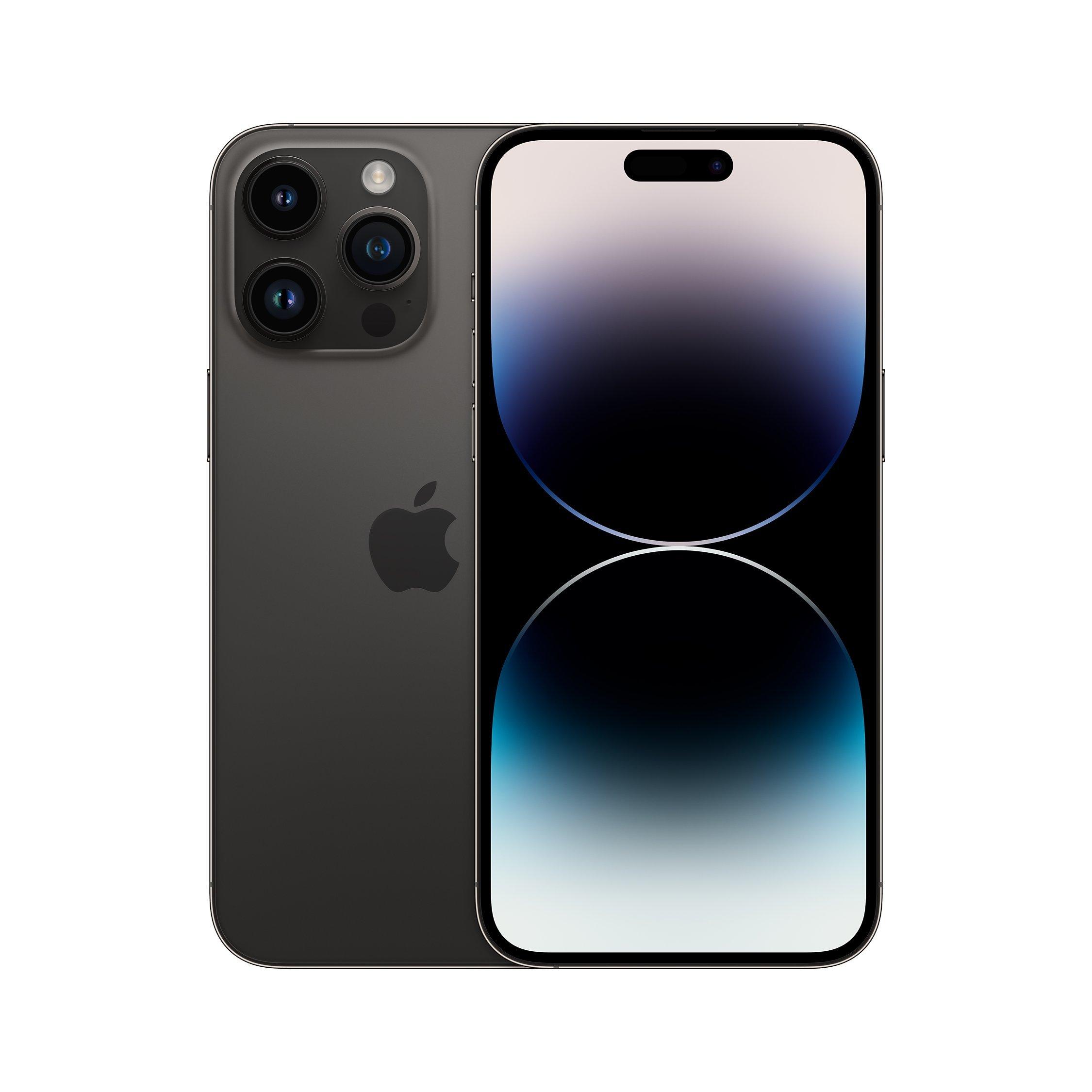 Apple iPhone 14 Pro Max, iOS, 6.7", 5G, SIM Free, 512GB, Space Black