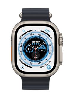 Apple Watch 49mm Ocean Band, Midnight