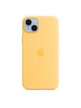 Apple Silicone Case with MagSafe for iPhone 14 Plus, Sunglow