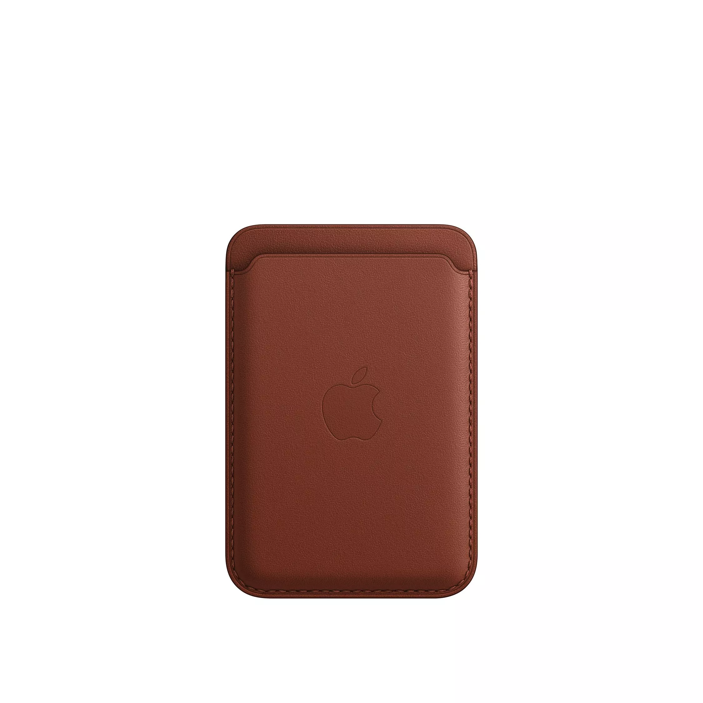 Apple Leather Wallet with MagSafe shops GOLDEN BROWN