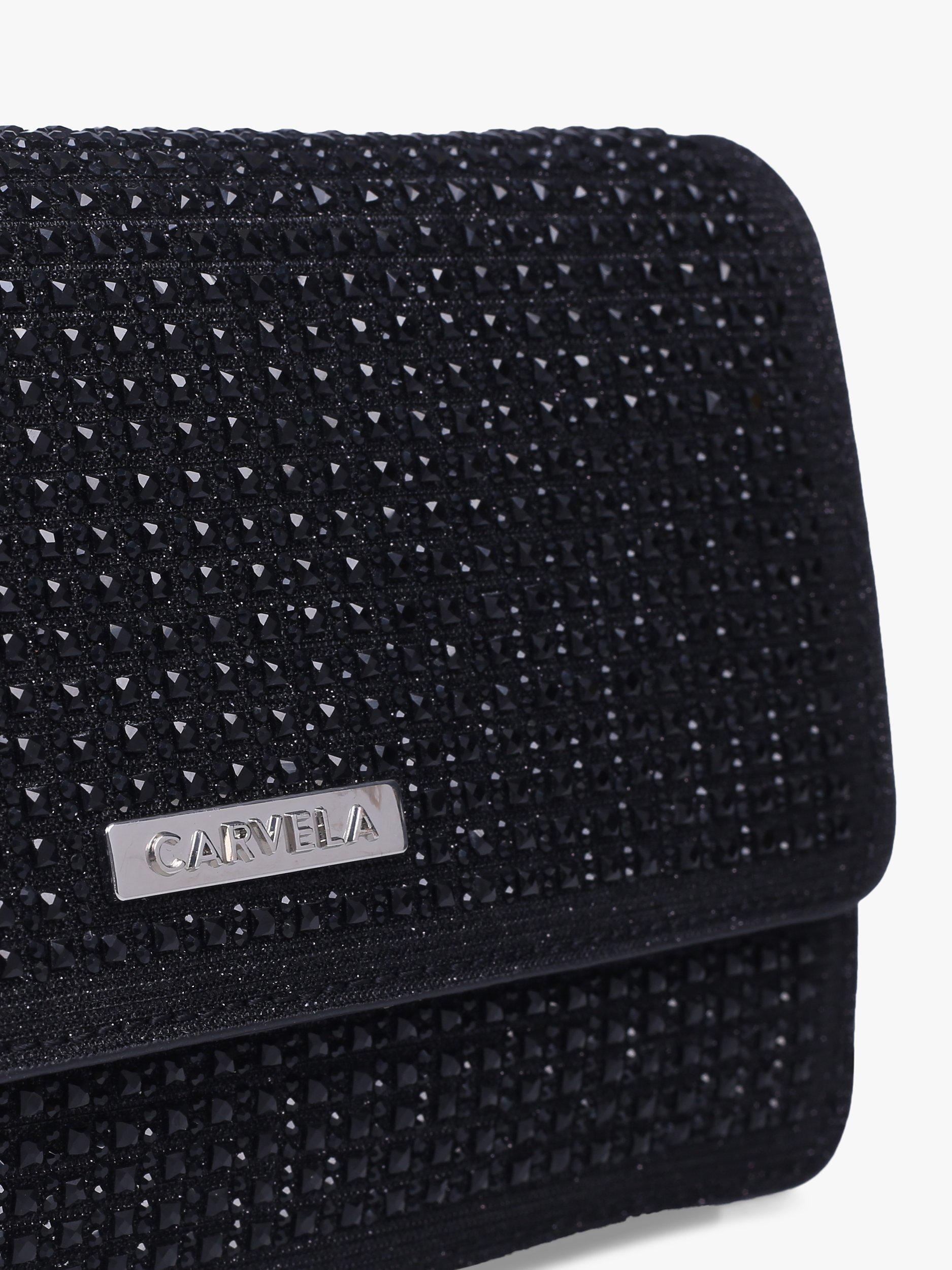 Carvela Kianni Jewel Clutch Bag Black