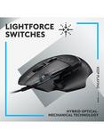 Logitech G502 X Ergonomic Gaming Mouse