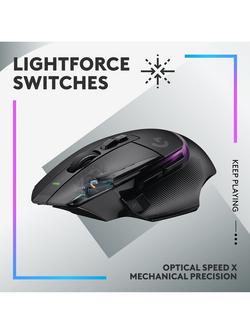 Logitech G502 X Plus Lightspeed Wireless Gaming Mouse - view 2, Graphite