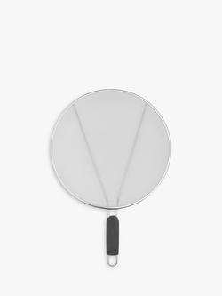 John Lewis Pan Splatter Screen, 33cm, Silver