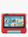 Amazon Fire 7 Kids Edition Tablet (12th Generation, 2022) for ages 3-7 with Kid-Proof Case & Parental Controls, Quad-core, Fire OS, Wi-Fi, 16GB, 7", Red