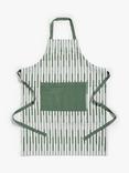 John Lewis Staggered Stripe Cotton Kitchen Apron