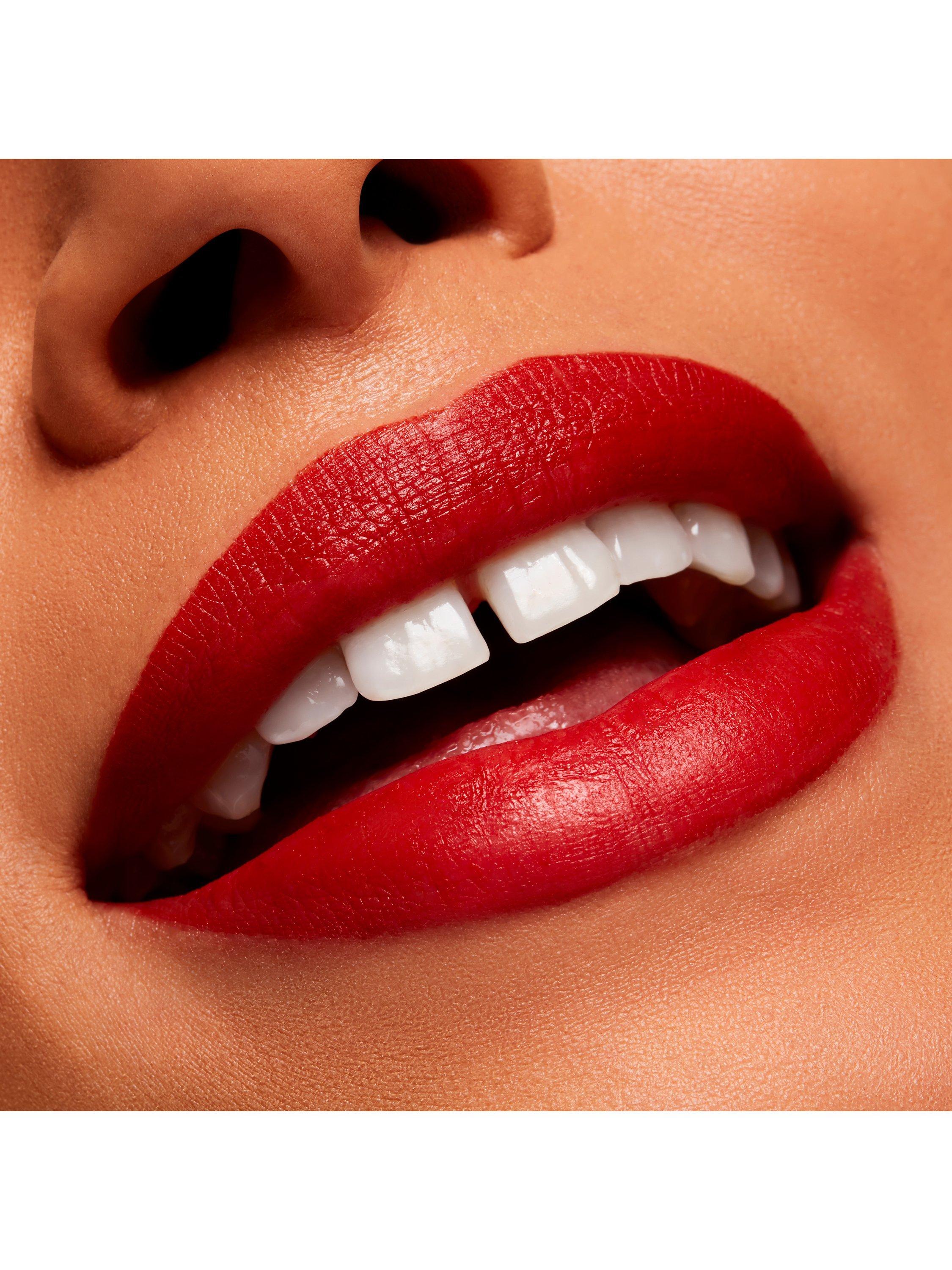 Product image 4 of 5, which shows MAC Lipstick -  Powder Kiss Velvet Blur Slim Stick, Pumpkin Spiced