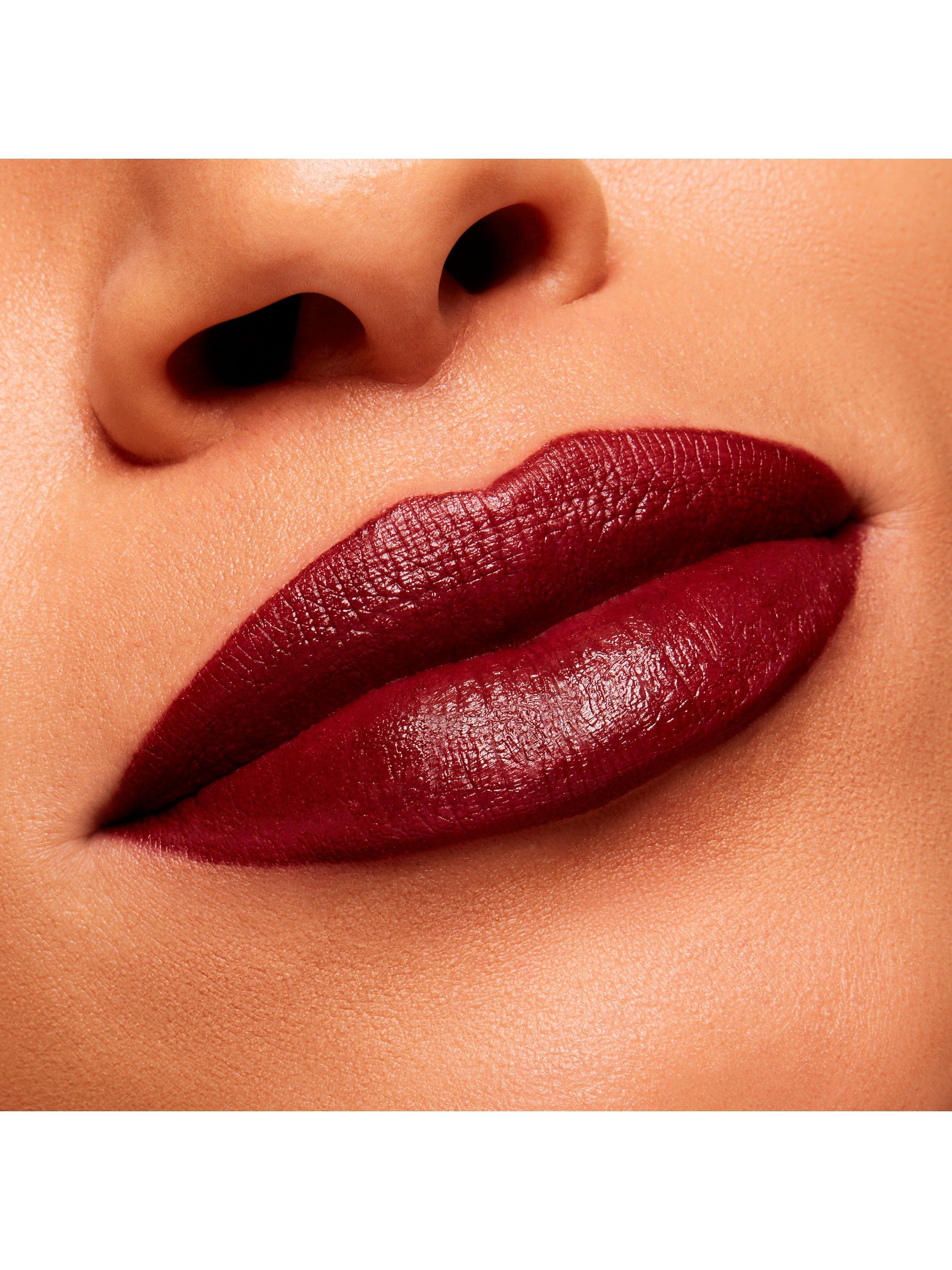 Product image 4 of 5, which shows MAC Lipstick -  Powder Kiss Velvet Blur Slim Stick, Love Clove