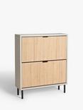 John Lewis Ridge Shoe Storage Rack, 2 Tier