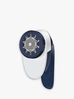 Tefal Fabric Shaver with Adjustable Height Head, Blue/White, Blue/White
