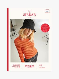 Sirdar Stories DK Streetlights Sweater Knitting Pattern, 