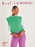 Hayfield Sweater Vest Knitting Pattern
