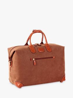 Bric's Life Faux Suede Holdall - view 2, Neutral