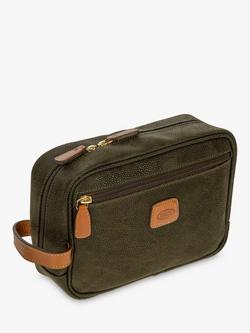Bric's Life Wash Bag - view 2, Green Olive