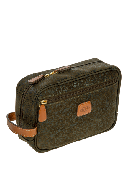 Bric's Life Wash Bag - view 2, Green Olive