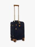 Bric's Life 55cm 4-Wheel Faux Suede Cabin Case, Navy