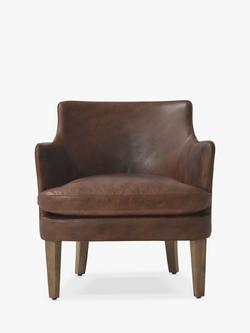 Halo Little Captain Leather Armchair, London Leather