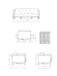 Innovation Living Junus Sofa Bed, Nist Blue