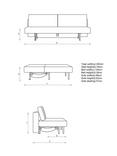 Innovation Living Conlix Loose Cover Sofa Bed