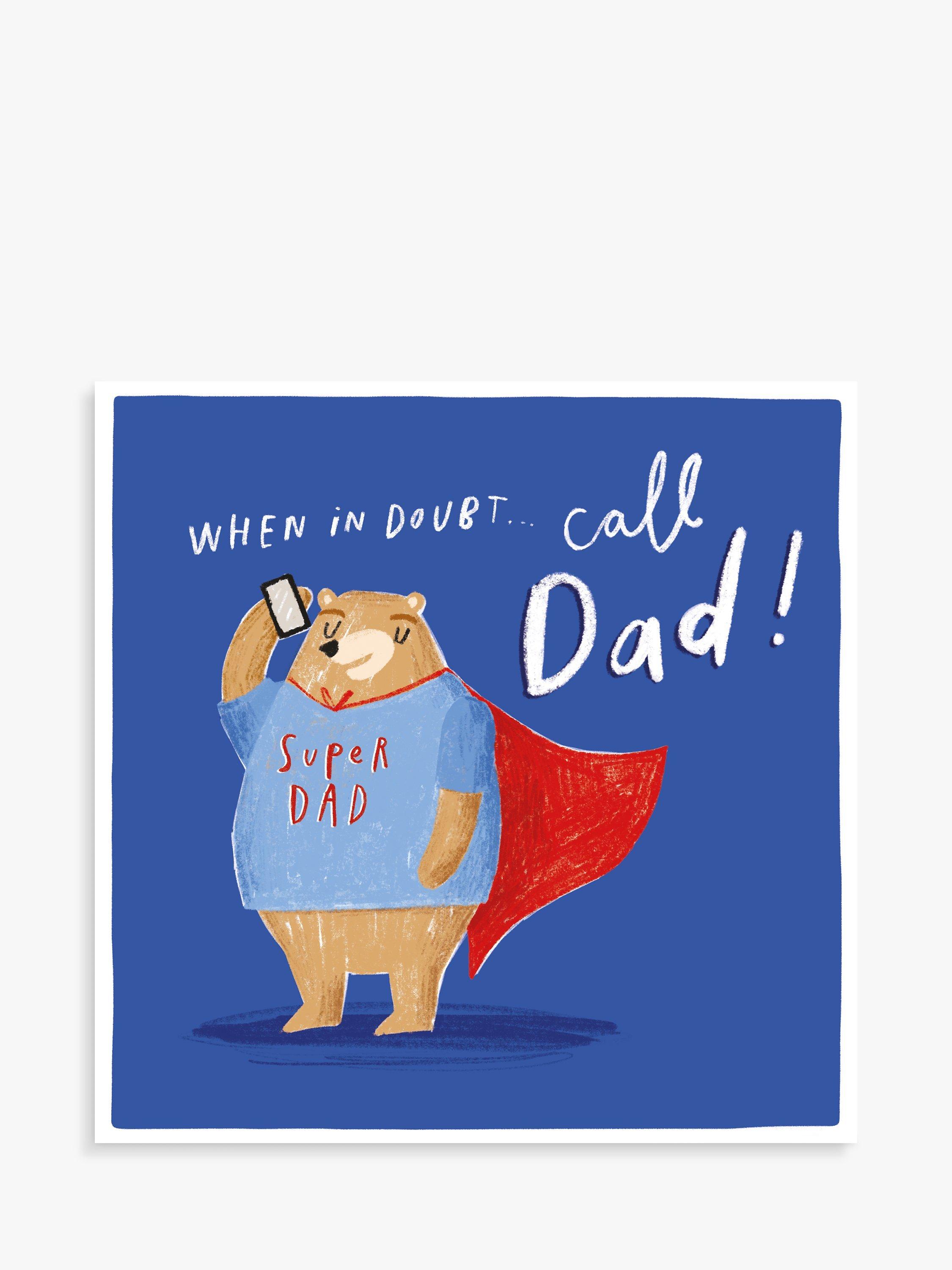 Paperlink When In Doubt.. Call Dad! Father's Day Card