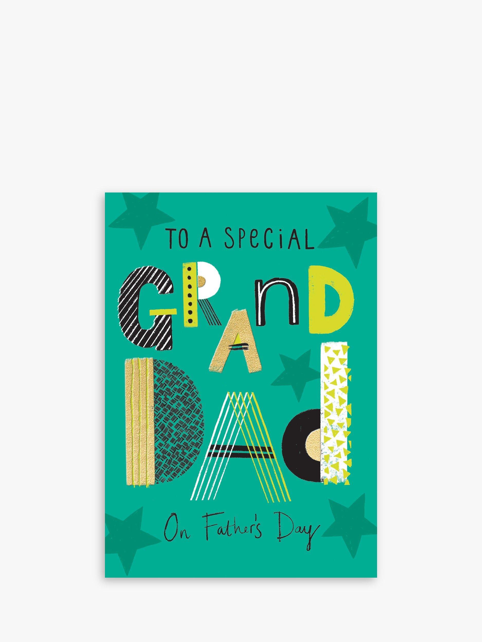 Rachel Ellen Stars Special Grandad Father's Day Card