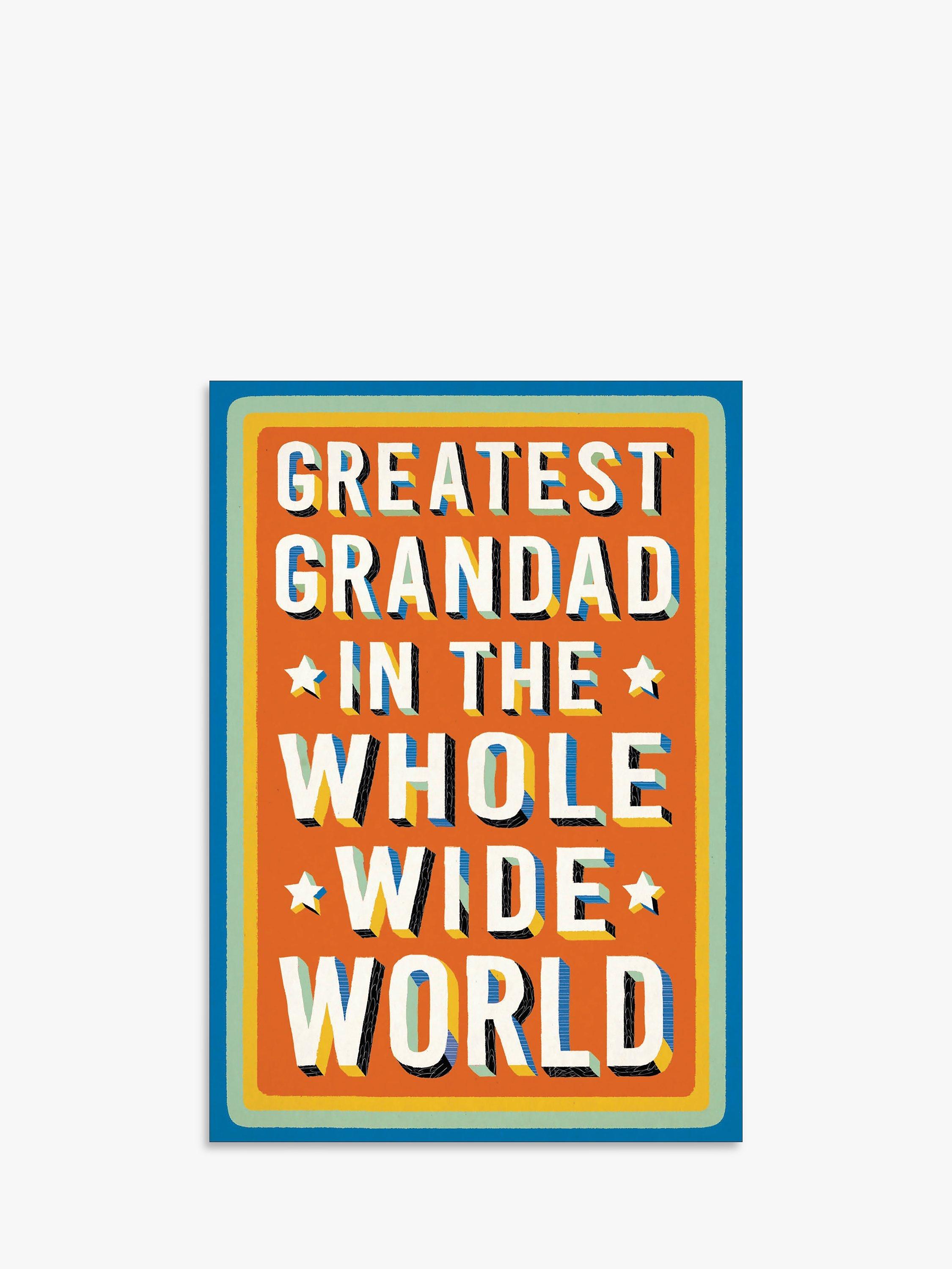 Woodmansterne Greatest Grandad Father's Day Card