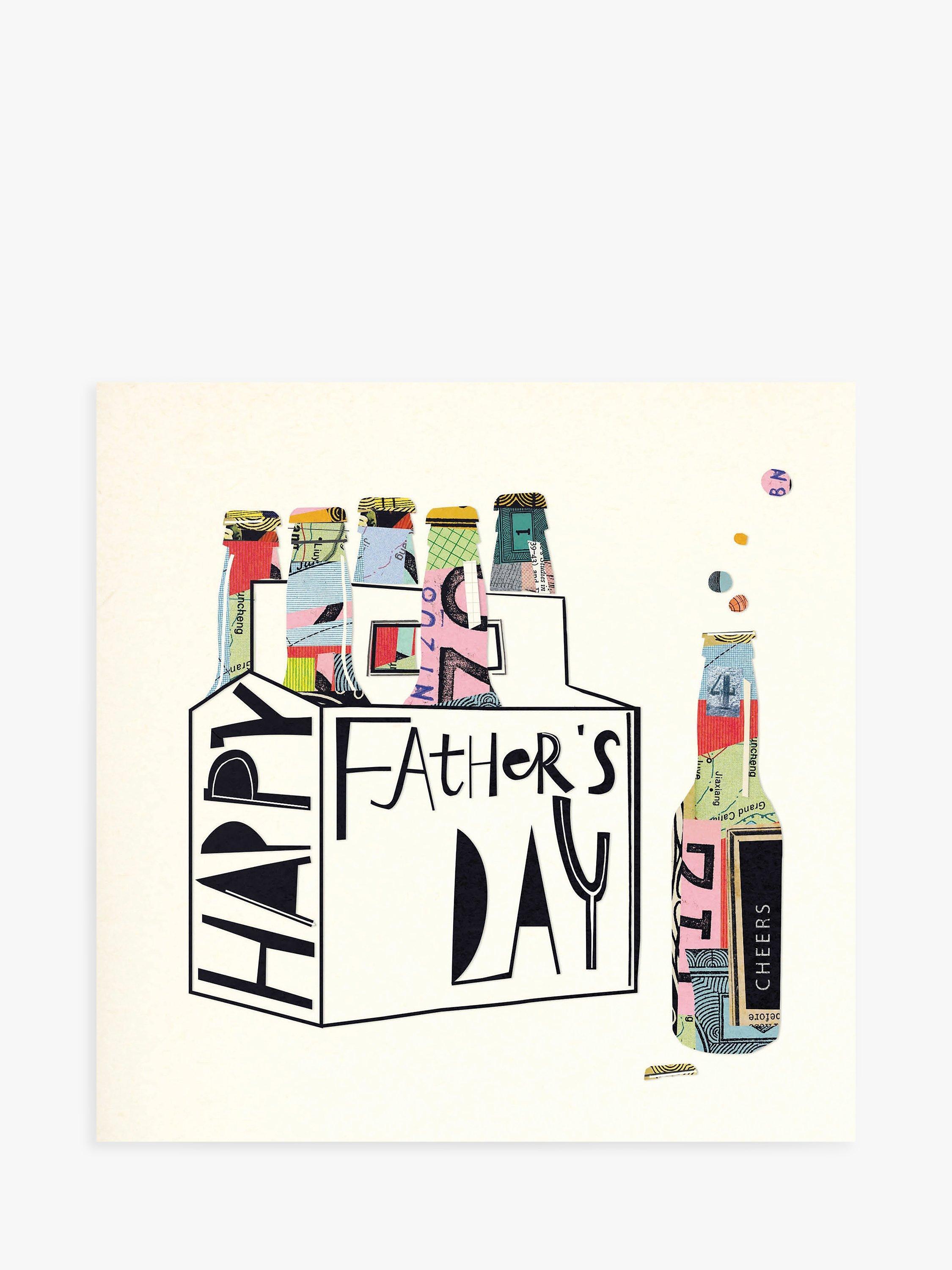 Woodmansterne Art Bottles Of Beer Father's Day Card