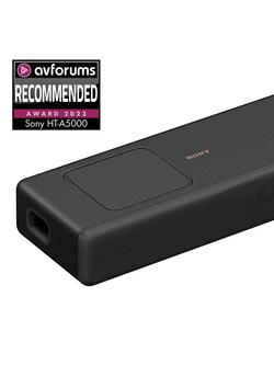 Sony HT-A5000 Wi-Fi Bluetooth All-In-One Soundbar with Dolby Atmos, DTS X, Vertical Surround Engine & High Resolution Audio - view 2, Black