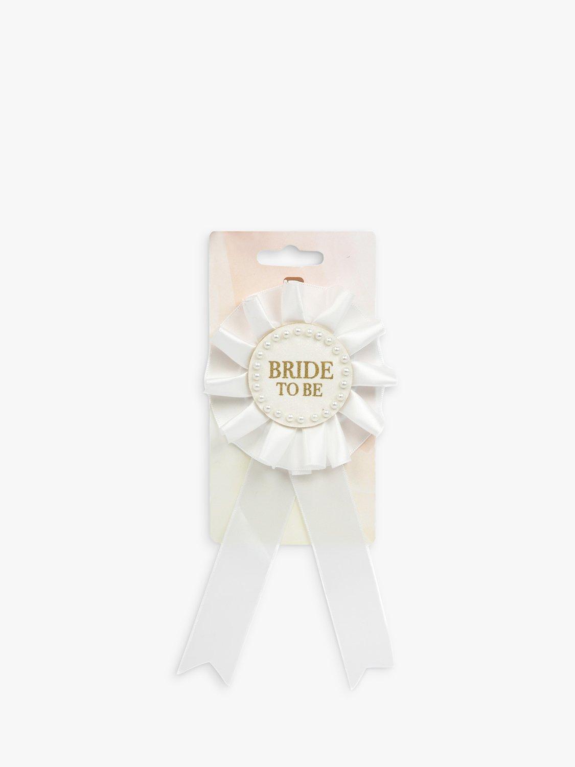 Talking Tables Bride to Be Rosette