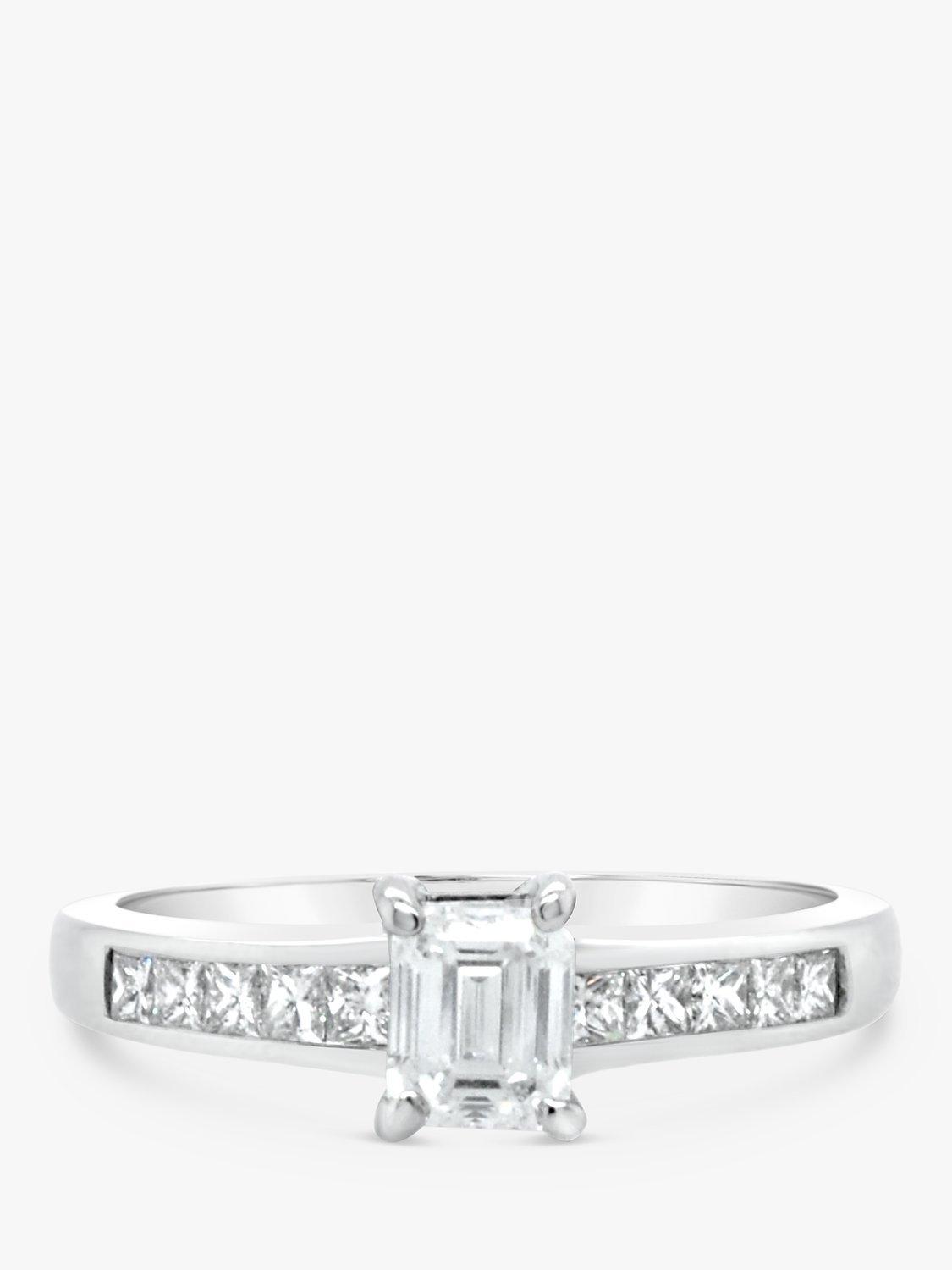 Product image 2 of 6, which shows Milton & Humble Jewellery Pre-Loved 950 Platinum Diamond Engagement Ring
