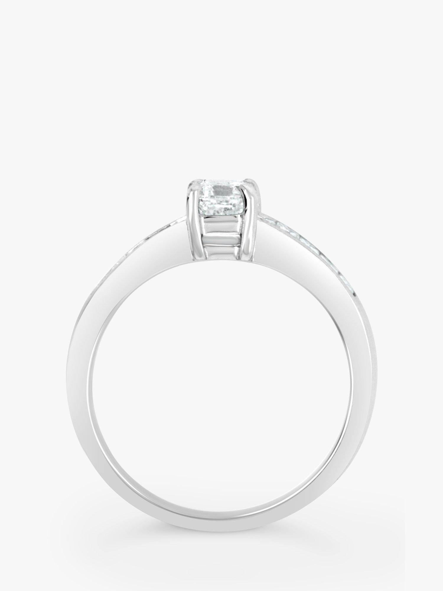 Product image 5 of 6, which shows Milton & Humble Jewellery Pre-Loved 950 Platinum Diamond Engagement Ring