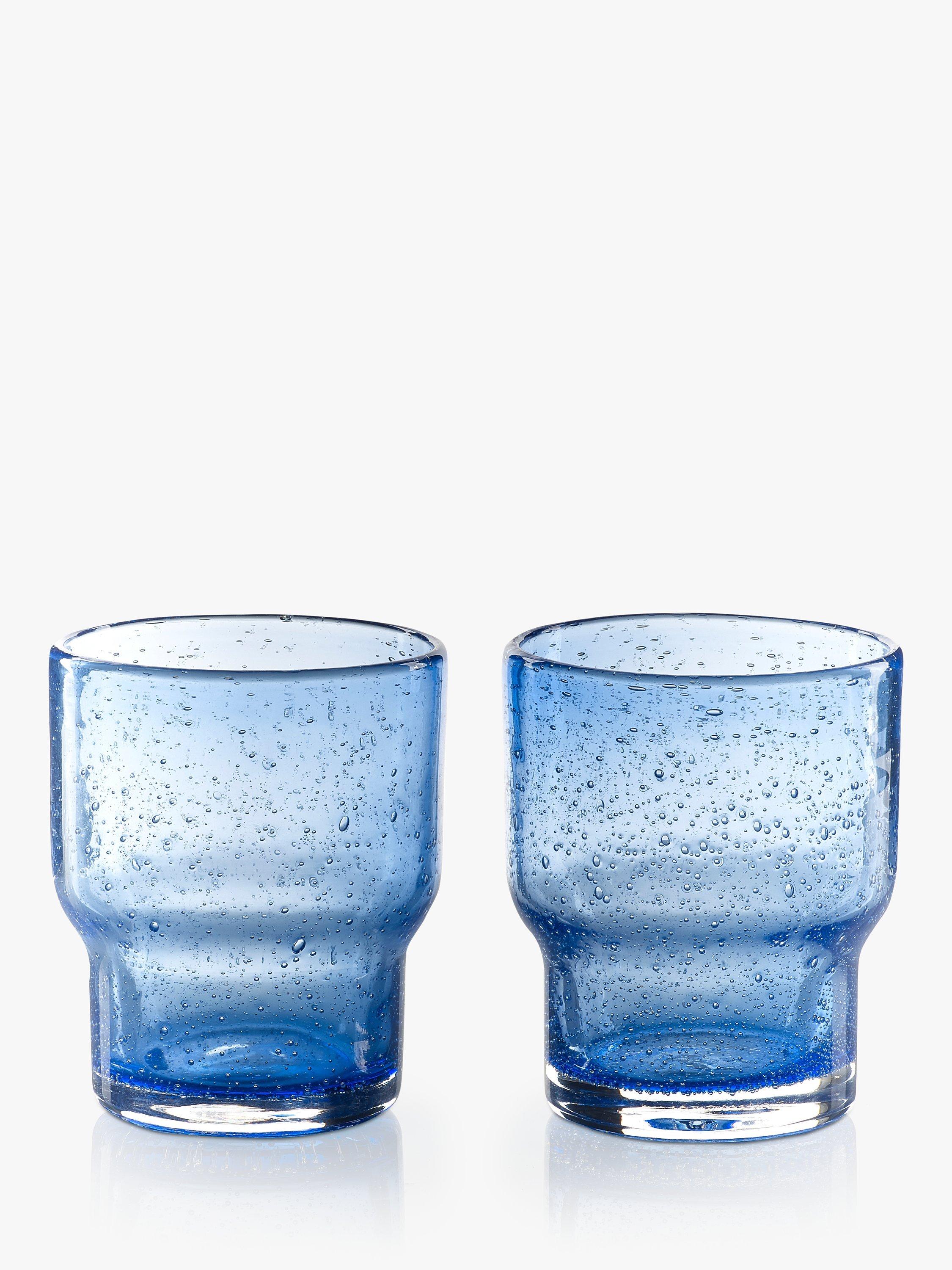 Sur La Table Colour Me Happy Glass Tumbler, Set of 2, 325ml
