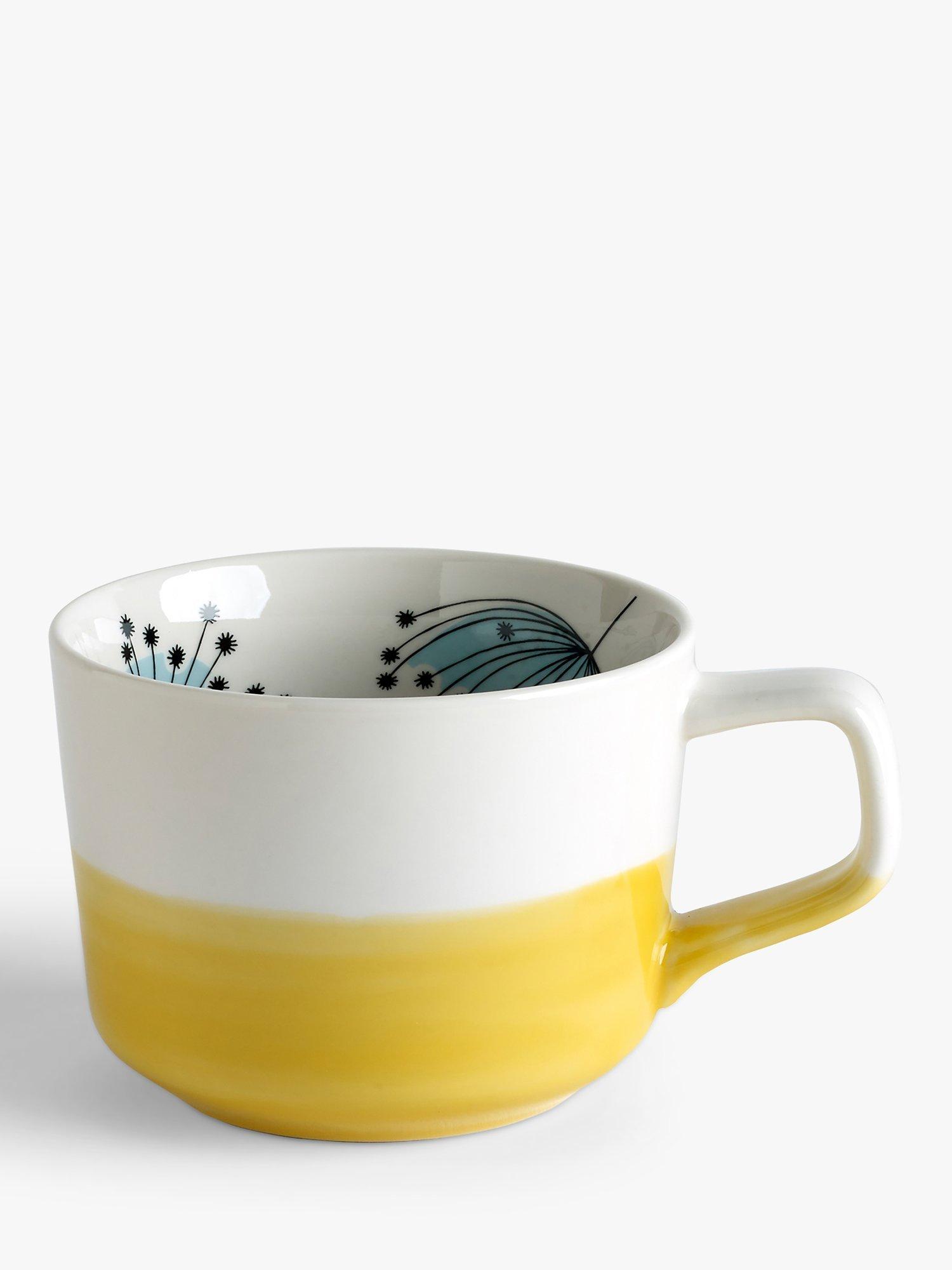 MissPrint Dandelion Fine China Mug, 290ml, Yellow/Multi