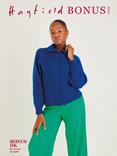 Hayfield Button Neck Sweater Knitting Pattern