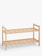 John Lewis ANYDAY Bamboo Towel Stand