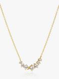 Sif Jakobs Jewellery Belluno Graduating Cubic Zirconia Chain Necklace