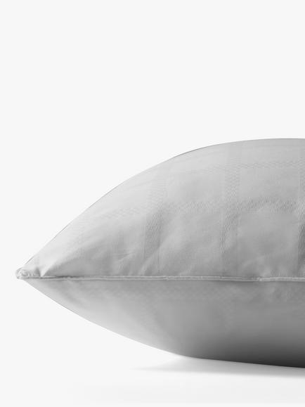John Lewis Active Anti-Allergy with HeiQ Allergen Tech* Kingsize Pillow, Medium - view 2, White